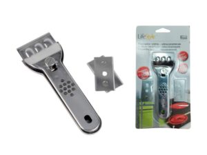 RASCADOR vidrios INOX LifeStyle +2 CUCHILLAS