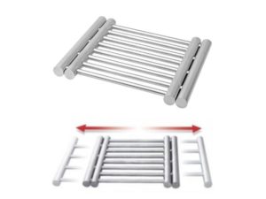 SALVAMANTEL de INOX EXTENSIBLE 22,7 a 38 cms